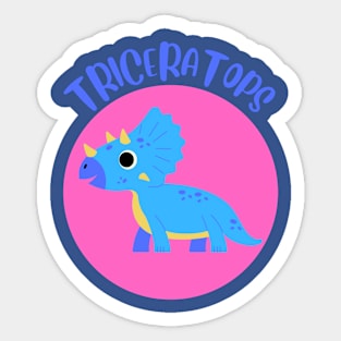 Triceratops Sticker